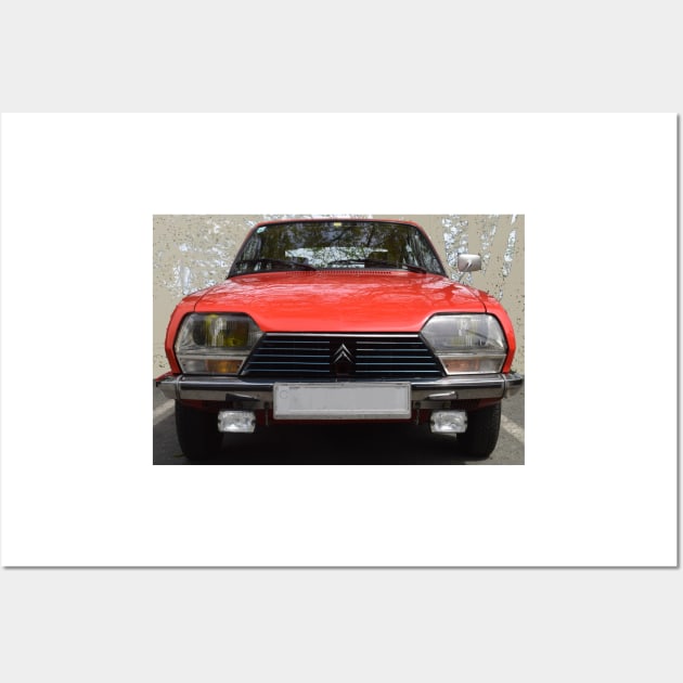 Citroen GS red 1978 Wall Art by Roland69